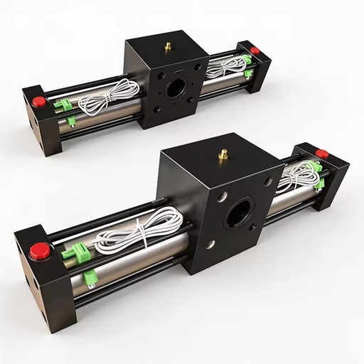 New Design Swing Hydraulic Cylinder50-180° with Sensor 304stainless Cylinder Barrel Long Rotary Hydraulic Cylinder for Machinery