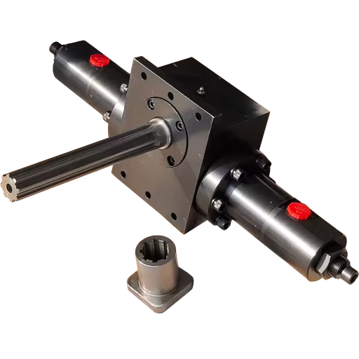 Rack and Pinion Swing Hydraulic Cylinder with Rack-type Angle 120° for Harbor Freight