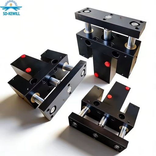 Double Acting Hydraulic Parts Square Block Hydraulic Cylinder With 25Mpa Bore 63/100/160/220 for Hydraulic Mold Machine