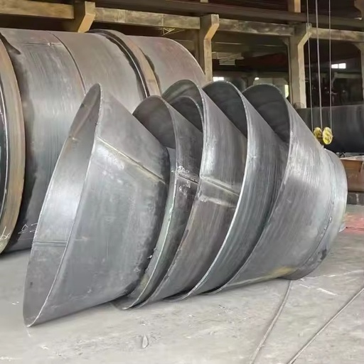 Non-Alloy Carbon Steel Reducing Pipe Dn200-Dn150 Q345B/Q235B Grade Anticorrosion Coating GB/T 13401-2017/ASME B16.9 Standard