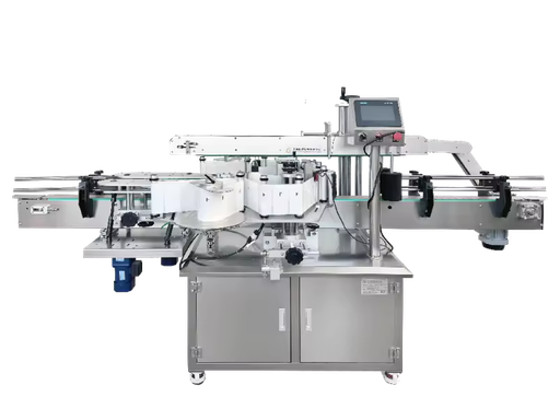 Automatic Front & Back Top Side Labeling Machine | Wrap-Around Multi-Function Bottle Labeling Equipment