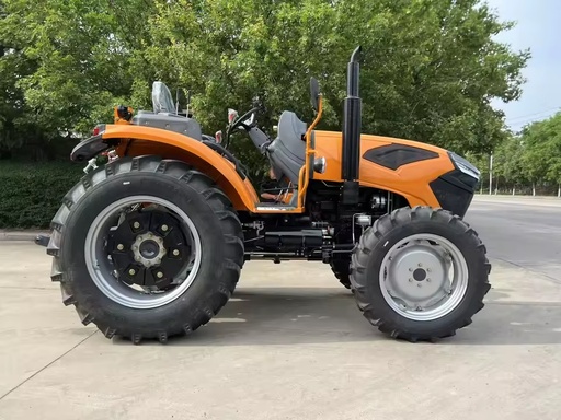 4x4 EPA-Compliant Small Tractor with Front Loader and Backhoe 50hp for Farm and Lawn Care