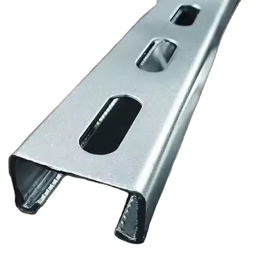 Zinc aluminum magnesium / Hot Dipped Galvanized GI C Channel U-Beam Steel C Channel for solar system