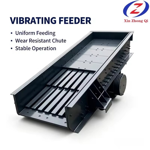 Energy Saving Low Vibration Vibrating Feeder Thickened Manganese Tank Bulk Material Feeding Device for Mining Production