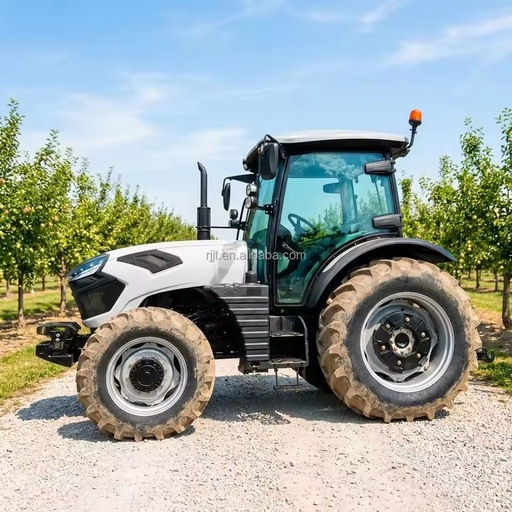 BRAND 70HP 4WD AUTOMATIC ENGINE & GEARBOX WIDER RADIAL TYRE FARM AGRICULTURAL TRACTOR