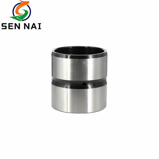 Wear-Resistant Spiral Oil Channel Flange Steel Bushing for Industrial Equipment DIN1494 Construction Machinery Parts