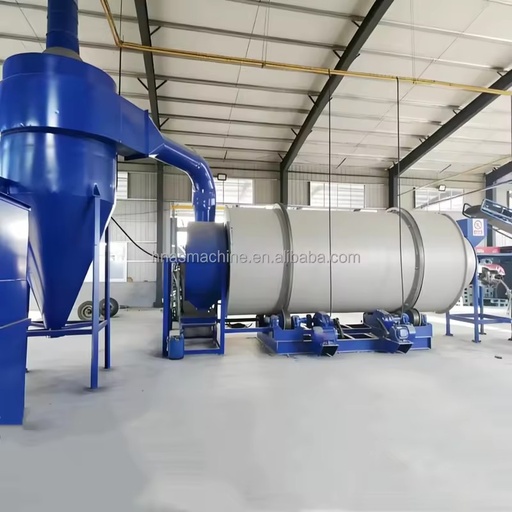 CE Certified Gypsum Rotary Dryer Machine Industrial Talc Powder Olivine Sand Drying Equipment for Sale
