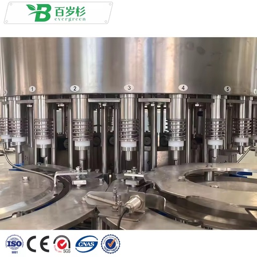 BS-Fully Automatic 3 in 1 24-24-8 Filling Machine Production Line 500ml Plastic Pure Mineral Water Filling Machine