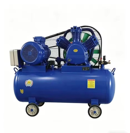 Powerful Industrial Motor 8bar 15Kw W-2.0 Piston Belt Driven Piston Air Compressor Powerful Air Pump High Pressure 3-Cylinder