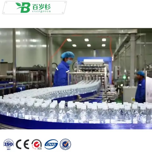 BS-Complete Full Automatic 3 in 1 Plastic Bottle Pure Mineral Water Production Line / Water Filling Machine
