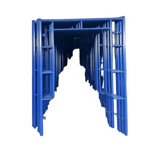 High Strength Steel Frame Scaffolding System Easy Install Adjustable Size Metal Scaffold for Construction Projects