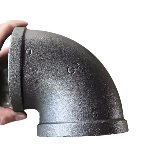 Cast 150 lb 90 Degree Elbow Painted Malleable Iron Plumbing Material Pipe Fitting