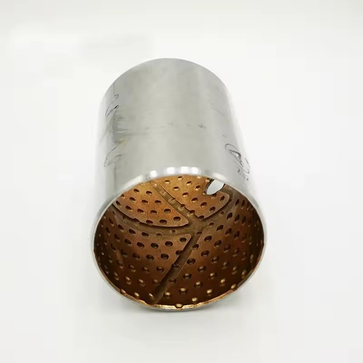 Bimetallic Alloy Plain Bushing Oil Retaining Self Lubricating Bi-Metal Sliding Sleeve for Automobile Engine Parts