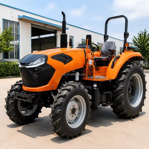 50HP 4WD Wheel Tractor 4 Cylinder Diesel Engine Agricultural Machine for Plowing Tilling Mowing