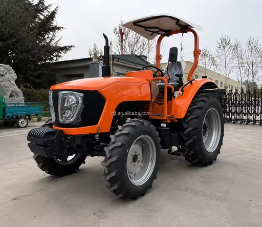Jining Factory Direct 50HP 70HP 100HP Wheel Agricultural Tractor 4WD Diesel with Reliable Performance