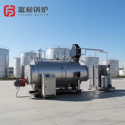 Future Boiler WNS 5000Kg/hr Horizontal Fire Tube Natural Circulation Low Pressure Oil Gas Fired Steam Boiler | High Automatic