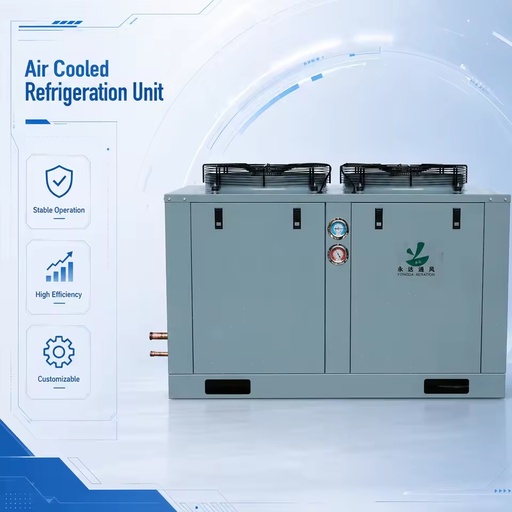 Box Type Air Cooled Condensing Unit for Seafood Fish Cold Storage Refrigeration System for System Matching