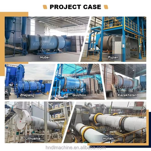 Energy Saving Fly Ash Rotary Dryer for Coal Power Plant Waste Processing