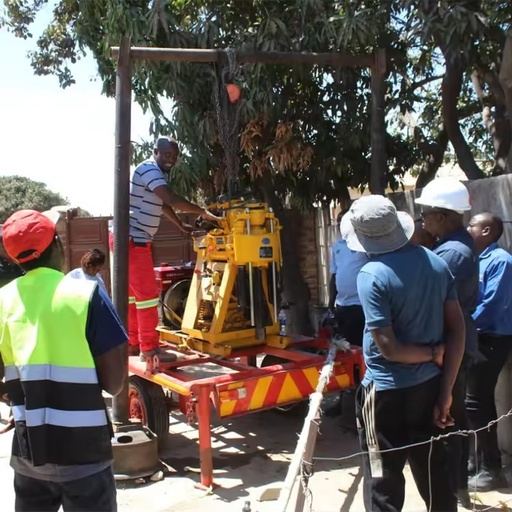 Small Portable Mine Drilling Rig for Granite Quartz Core Drilling with Gear Pump Motor Engine Components Free Shipping