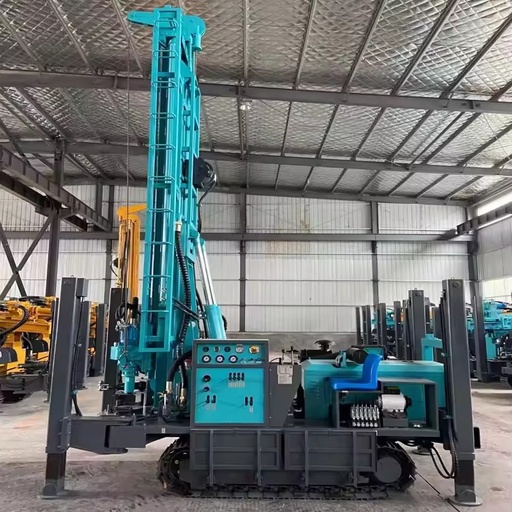 300 Meters Energy Mining Easy to Operate Trailer Hydraulic Water Wells Drilling Rig Truck Mounted Geothermal Drilling Rig
