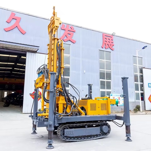 2025 Water Drilling Rig Rotary Mine Drilling Machine with Pump Engine and Motor-Essential Components for Sale