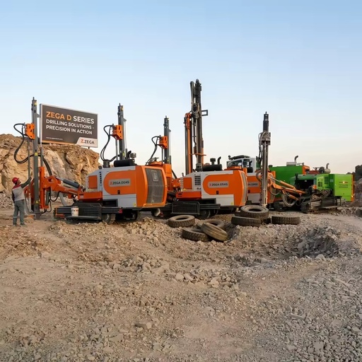 Mining Drilling Rig, Small Portable Pneumatic air Compressor, Mining Rock Drill D545 Drilling Rig