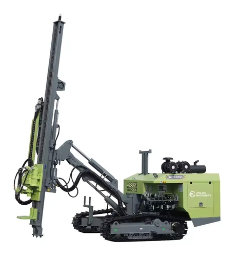 KC750 High Strength DTH Drill Rig with Large Hole Engine Core 260-500mm Rock Drilling Rig for Mines Core Component Included