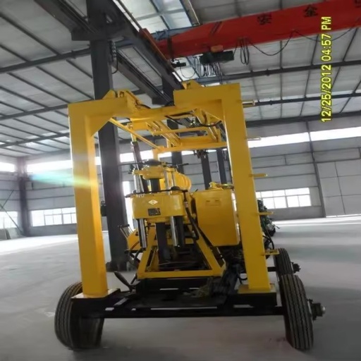 Small Portable Geotechnical Soil Mine Drilling Rig Machine For 50m SPT Core Sample
