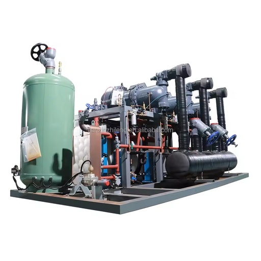 Cold Storage Machines Screw Refrigeration System Screw air Conditioner Compressor Vegetables Energy Saving