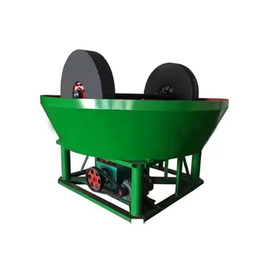 Wet Pan Mill 1100 Gold Mining Equipment Energy Saving High Recovery Easy Operation Double Wheel Design Durable