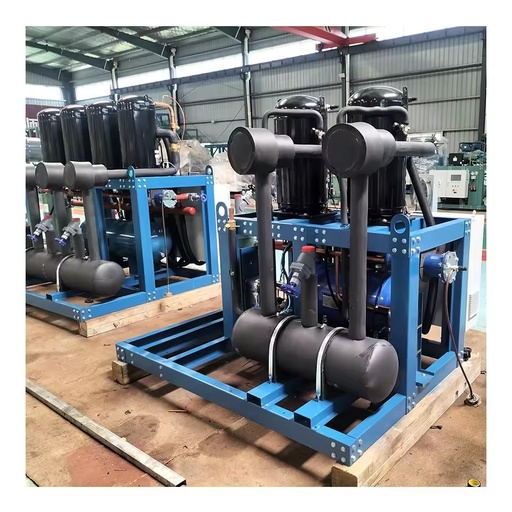 Parallel Scroll Unit With Economizer Increase Capacity for Low Temp Cold Room
