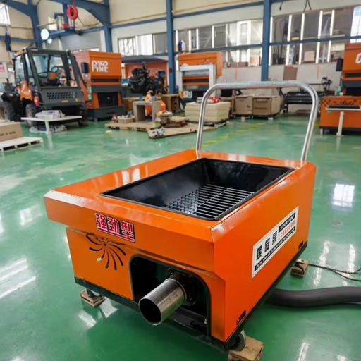 DR-5 Electric Mini Concrete Conveying Pump 3-6m³/h Output Max 15m Horizontal 10m Vertical High Efficiency Construction Pump