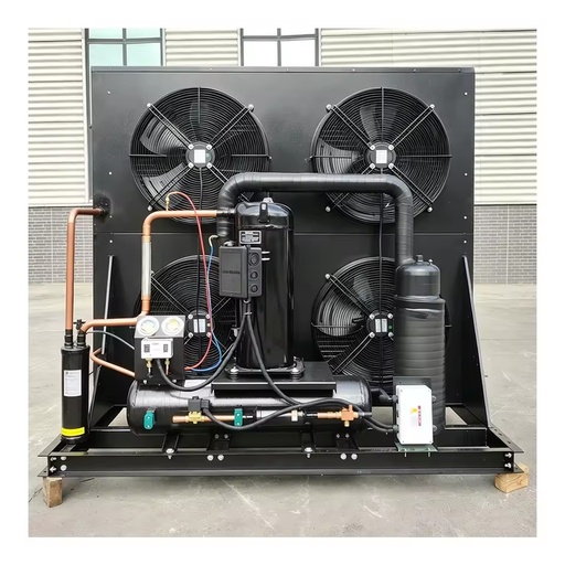 Scroll Refrigeration Unit for Cold Storage Air Cooled No Cooling Water Easy Maintenance