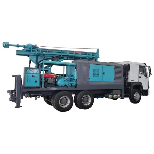 180 Mini 200meter Deep Well Water Well Drilling Rigs Pneumatic Mine Drilling Rig with Truck