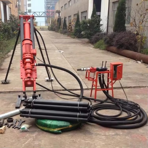 30m Mine Usage Drilling Equipment Borehole Drilling Rig Machine with Compressor