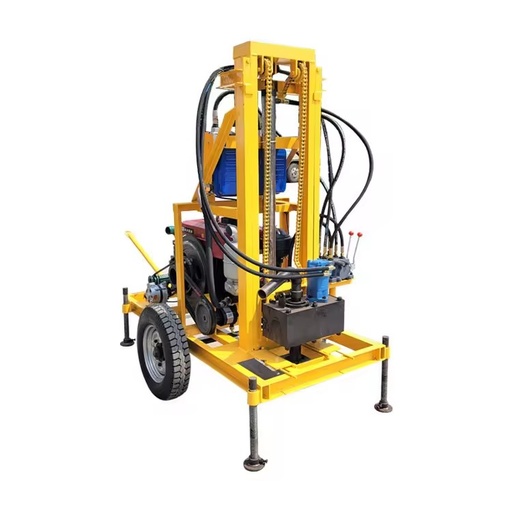 Water Well Drilling Rig Machine Hydraulic Mine Drilling Rigs Rotary Hole Borehole Drill Machines for Sale