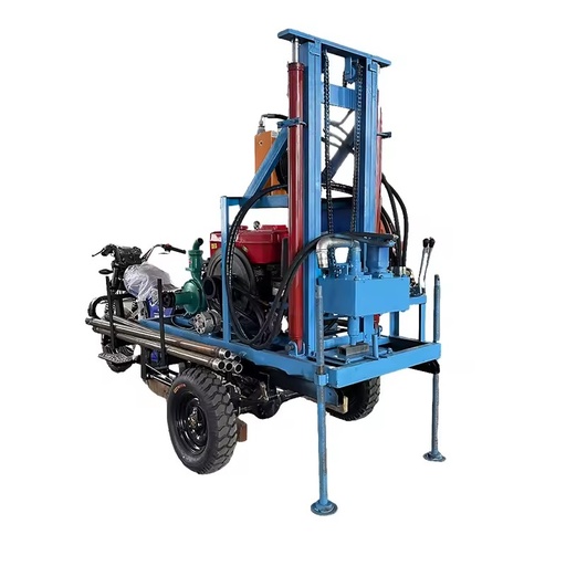 Manufacturer 150m Deep Hole Mine Borehole Hydraulic Water Well Drilling Rig Machine for Water Well for Sale