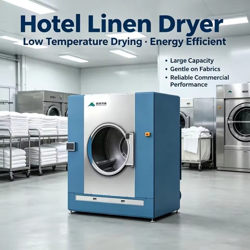 Heat Pump Dryer, Ultra Energy Saving for Hotel Linen Washing Plant