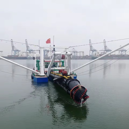 New Used SANLIAN Electric Cutter Suction Dredger 300m/h PLC Core Components Jet Suction 14m Dredging Depth 150m Draught