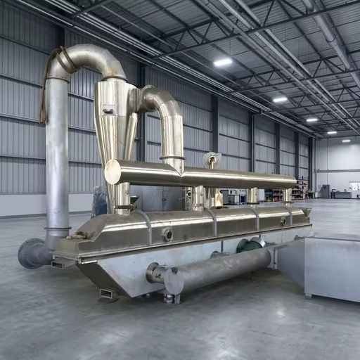 High Efficiency Energy Saving ZLG Vibrating Fluidized Bed Dryer Industrial Continuous Granule Drying Equipment