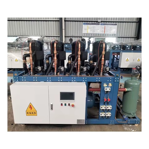 Scroll Parallel Condensing Unit for Food Processing Multi Zone Simultaneous Cooling