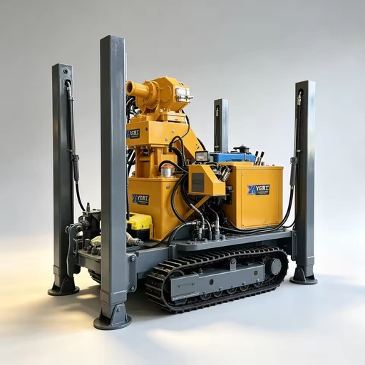 400m/500m/800m Hydraulic Crawler Type Borehole Water Well Drilling Machine Rig Mine Drilling Rig