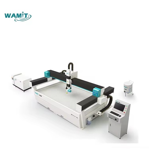 WAMIT Trusted Manufacturer's AV 5 Axis Waterjet Cutting Machine Safe Operation Glass Cutter Machinery