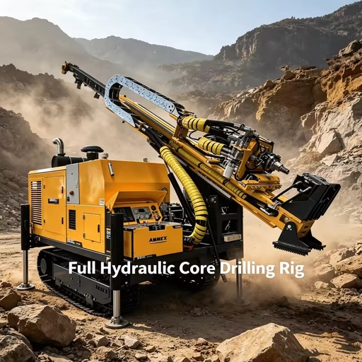 Mine Drilling Rig 800m Fully Hydraulic Multi-Purpose Soil Sampling Core Drilling Rig for Southeast Asia