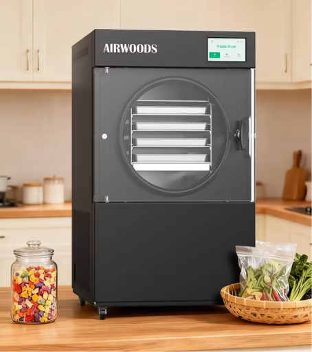4kg Fruit Liofilizador Machine 4Trays Small Mini Vacuum Home Freeze Dryer Equipment for Fruits Food