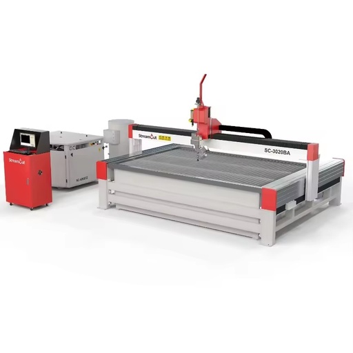 HEAD Silver 5Axis Water Jet Cutting Machine CNC Multi Material Stone Tile Metal Glass Factory Price
