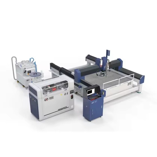 HEAD Industrial Abrasive Waterjet Cutter CNC Metal Stone Tile Glass Factory Price