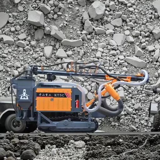 Kaishan KT5C Integrated Type Mining Drilling Rig Pneumatic Rotary Borehole Hard Rock Mine Drill Machine