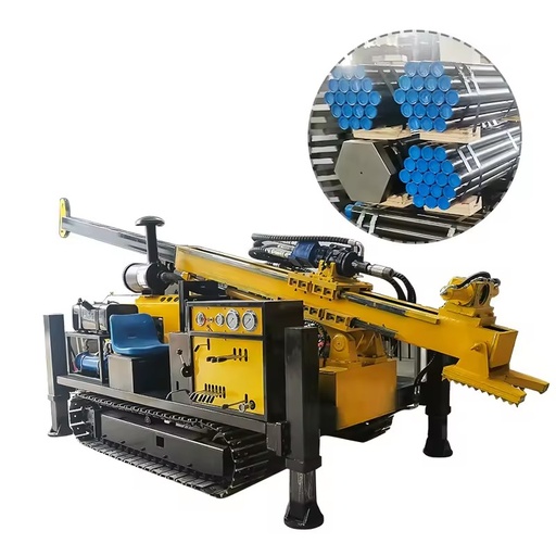 HQ 400m Mining Fully Hydraulic Portable Surface Core Drilling Rig