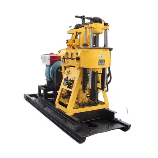 New XY-200 High Accuracy Wheel Type Mine Small 200m Underground Borehole Water Well Drilling Rig Machine 220-415V IP 1 Year US